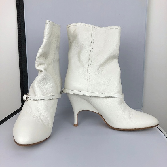 NWT Alchimia di Ballin Kara White Boots sz 39 - Picture 1 of 8